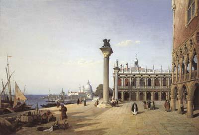 Jean Baptiste Camille  Corot Venise (mk11)